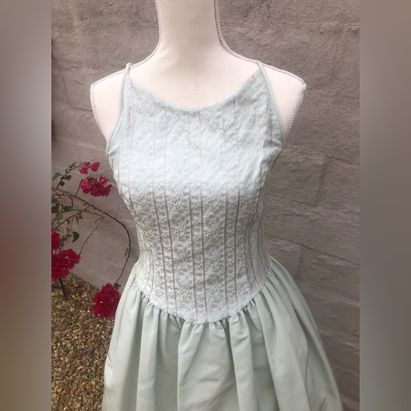 Jessica McClintock Dresses & Skirts - Homecoming vintage Jessica McClintock brocade A line ball gown prom dress